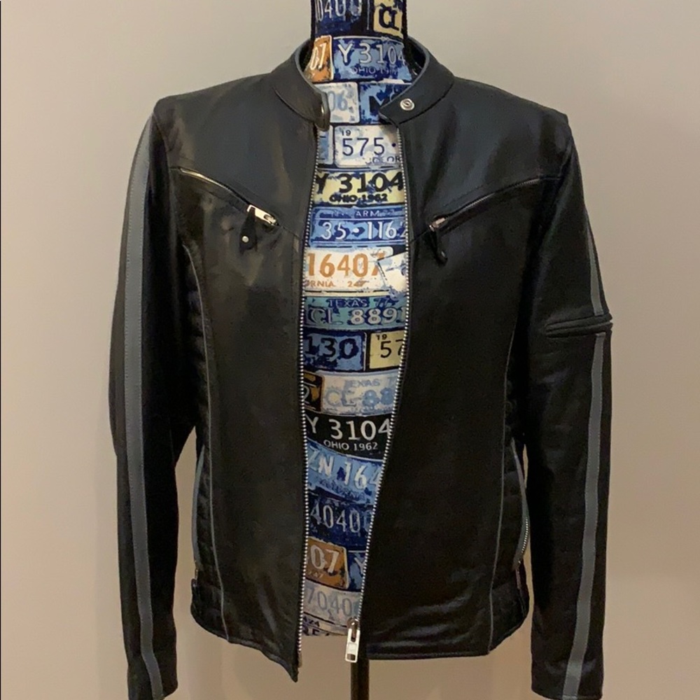 Wilson’s leather jacket black